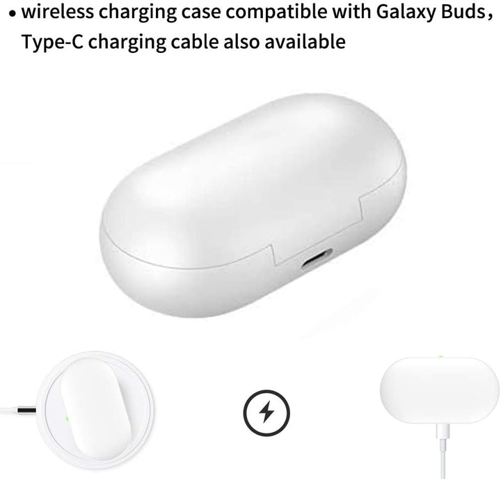 Ersatz Wireless Ladecase Kompatibel mit Samsung Galaxy Buds und Samsung Galaxy Buds+ Plus, Ersatz La