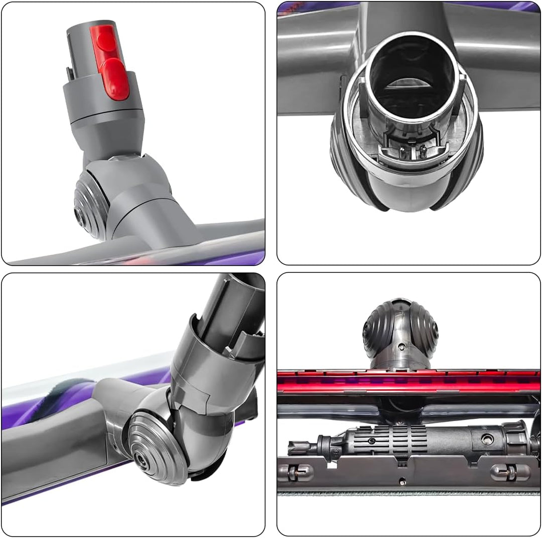 Bürste Ersatzteile kompatibel für Dyson Staubsauger V7, V8, V10, V11, V15-50W Ersatzbürste mit Direk