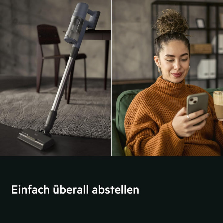 AEG 6000 Akku-Staubsauger / 103.000 U/Min / 175.000 dPa / Digitalmotor / Kabellos / bis zu 99 % Stau