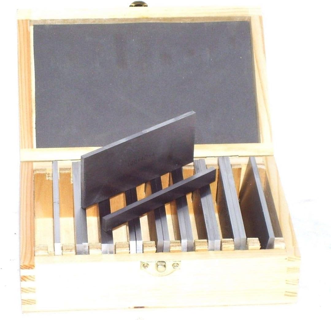 55542 100mm Parallelunterlage 9er Set Parallelunterlagen Fräsunterlagen 9 Paare 18St AWZ