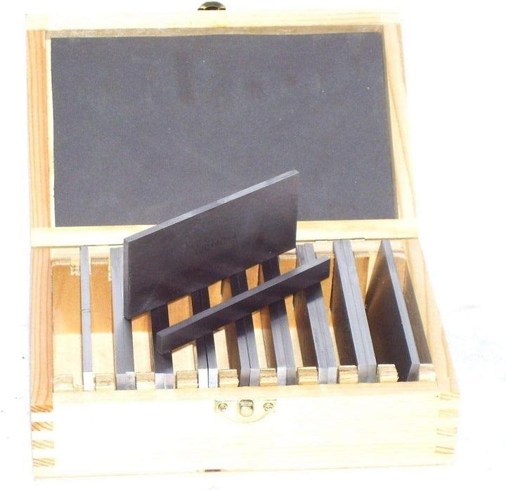 55542 100mm Parallelunterlage 9er Set Parallelunterlagen Fräsunterlagen 9 Paare 18St AWZ