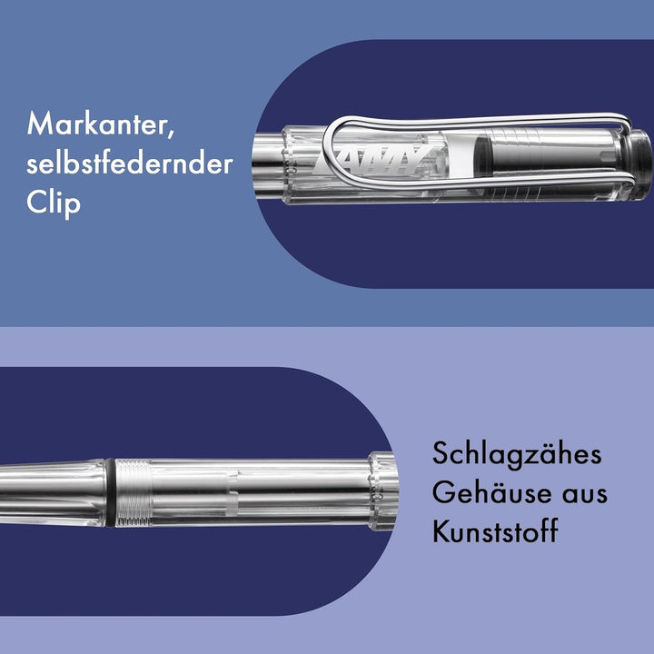 Lamy Vista Clear Rollerball Pen - L312 by Lamy