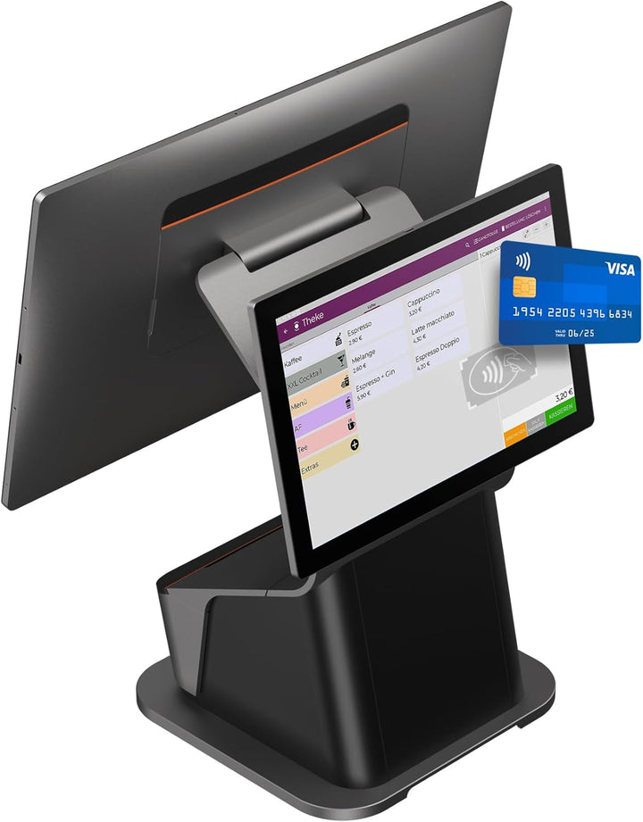 Registrierkasse Kassensystem - Finanzamtkonform 2022 - TSE ready - integrierter Bondrucker - Gastron