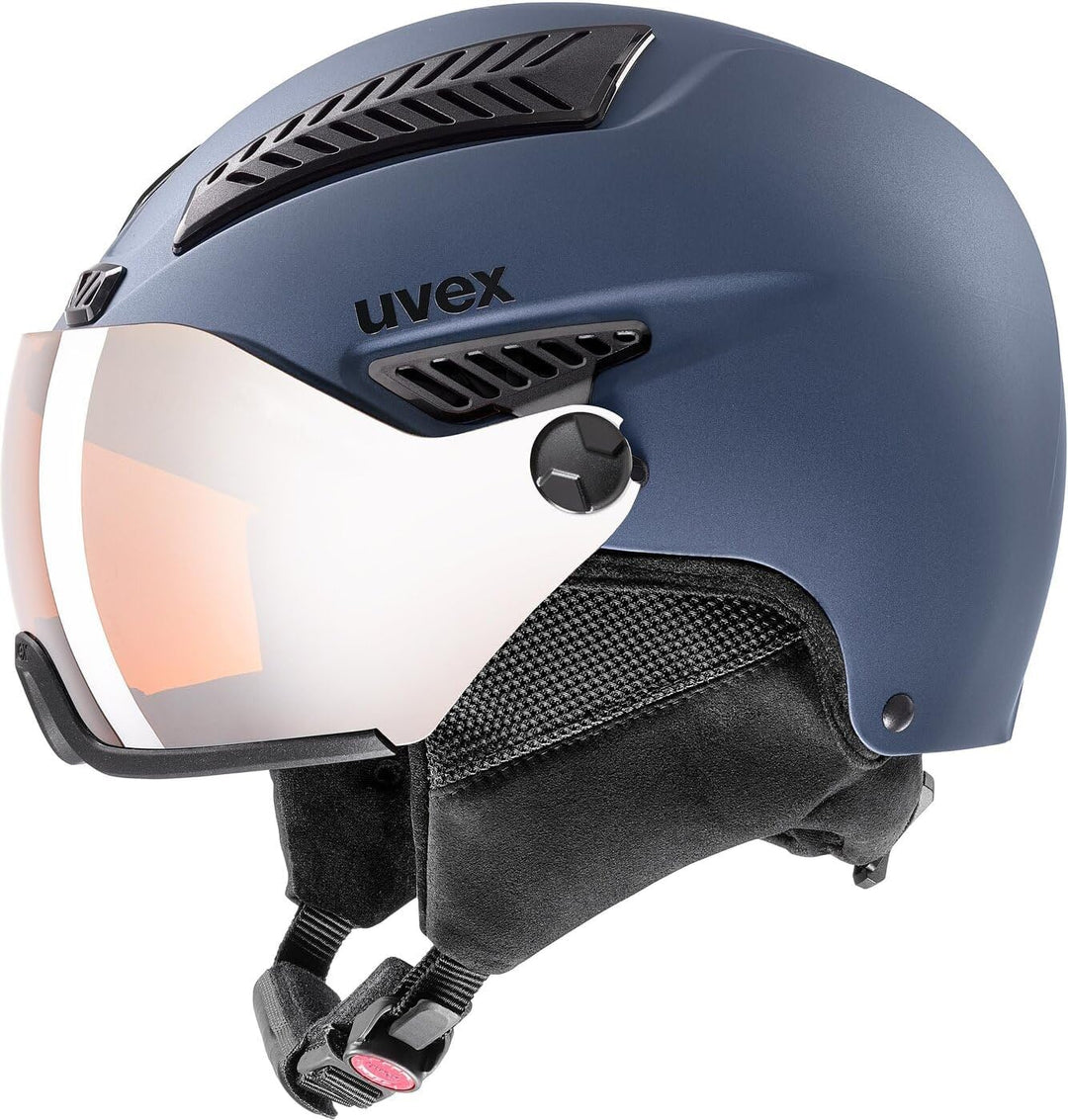 Uvex hlmt 600 Visor Leaf-Black matt 55-57 cm, 55-57 cm