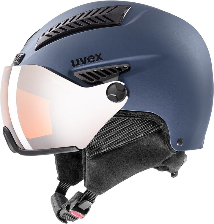 Uvex hlmt 600 Visor Leaf-Black matt 55-57 cm, 55-57 cm