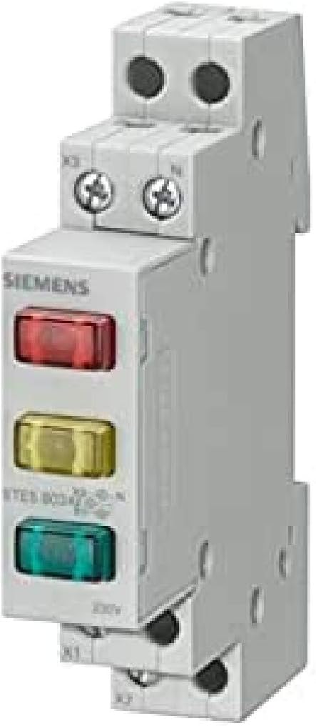 Siemens 5TE5803 x Druckknopf ohne Restfunktion, Grau