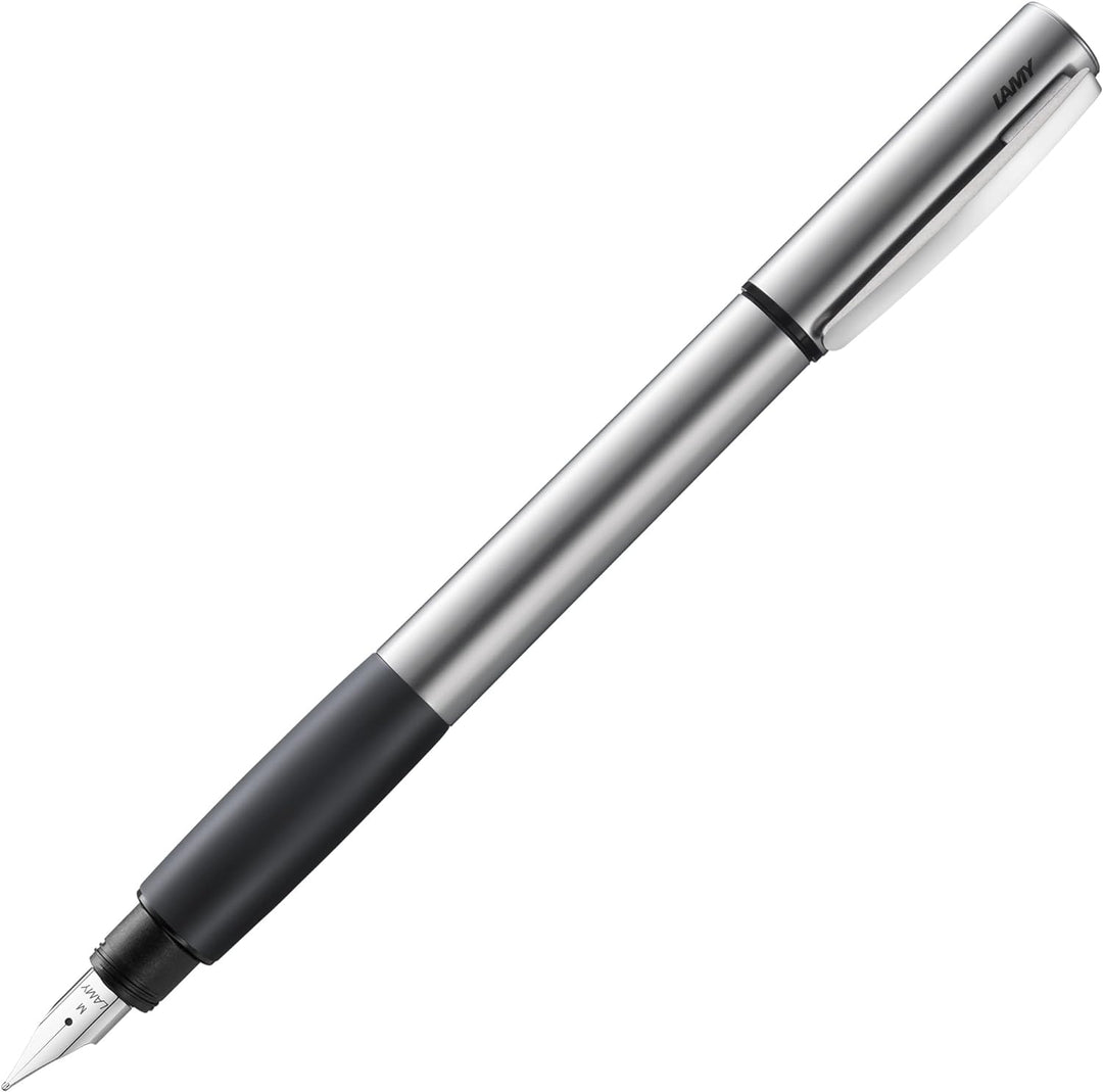 LAMY accent Füllhalter 096 – Füller aus Aluminium mit austauschbarem Griffstück aus Kautschuk und St