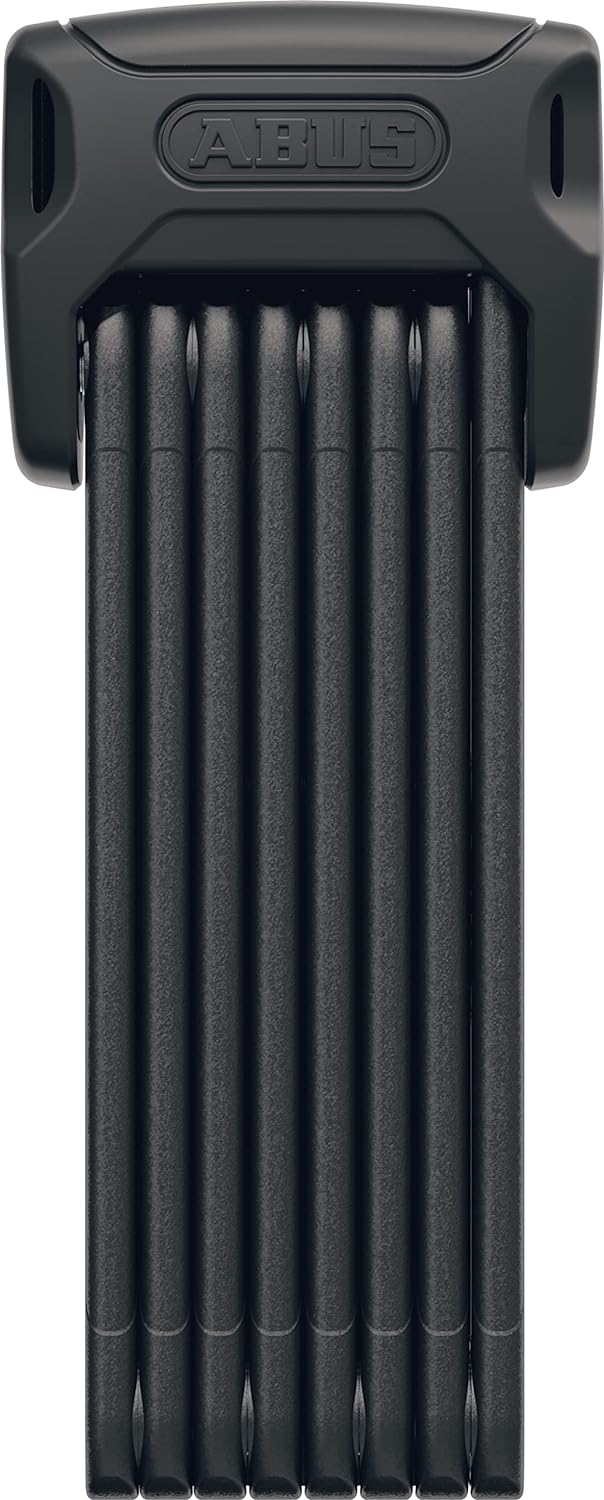 ABUS Faltschloss Bordo 6000K mit SH-Schlosshalter & Fahrradschloss Halterung SHFL 6000/90 Bordo/Monk