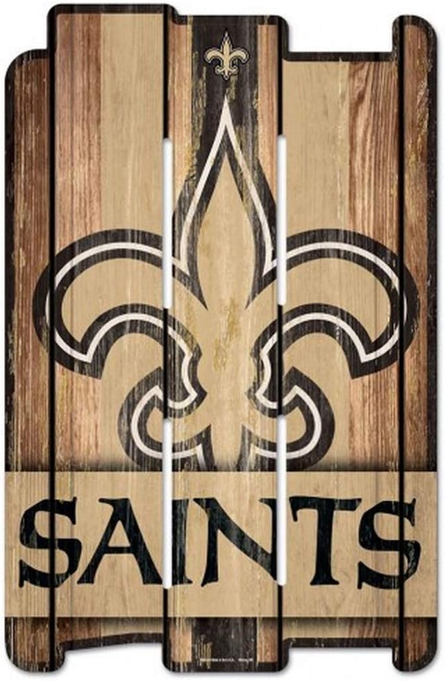 Wincraft NFL Holzzaunschild New Orleans Saints, New Orleans Saints