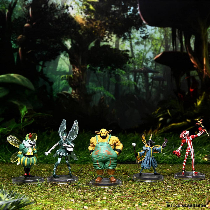 Wizkids Dungeons & Dragons Icons of The Realms Wild Beyond: Witchlight Carnival Set | DnD Miniaturen