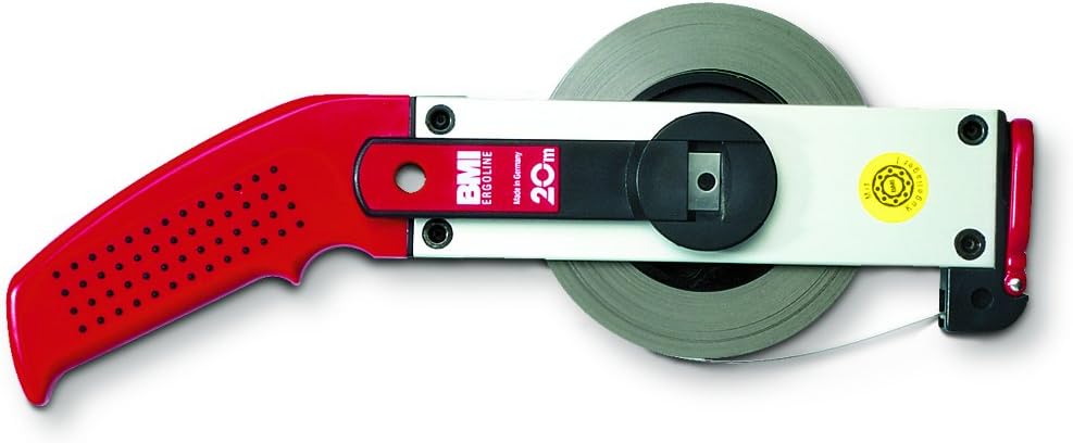 BMI BAYERISCHE MASSINDUSTRIE ARNO KELLER GMBH 30102 Stahlbandmass Ergoline AF L.30m mm/- weiss Flext