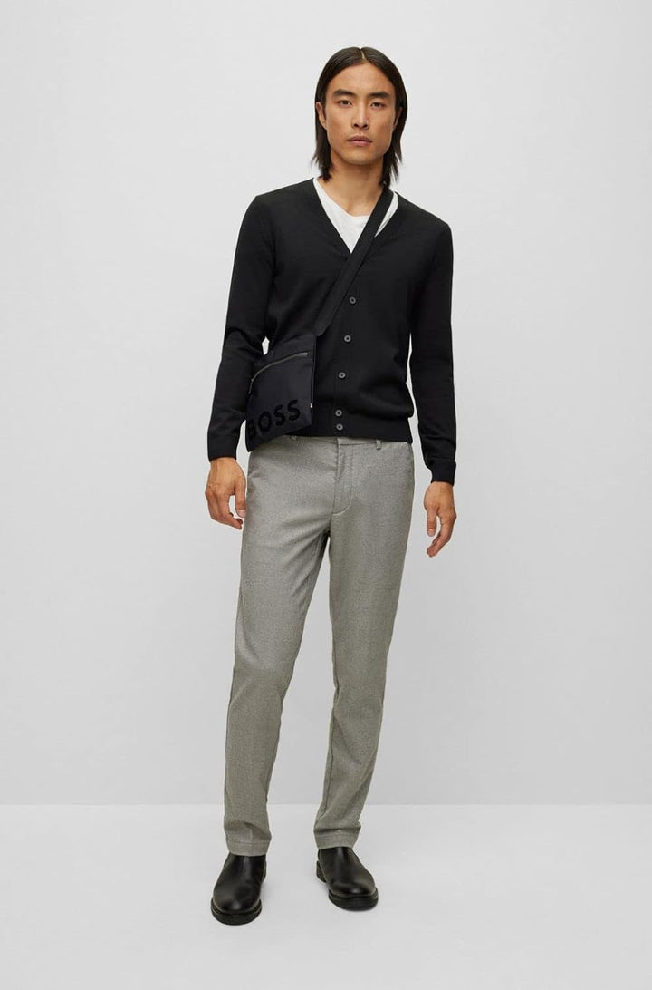 BOSS Herren Umhängetasche Catch_S zip env Einheitsgrösse Black1, Einheitsgrösse Black1