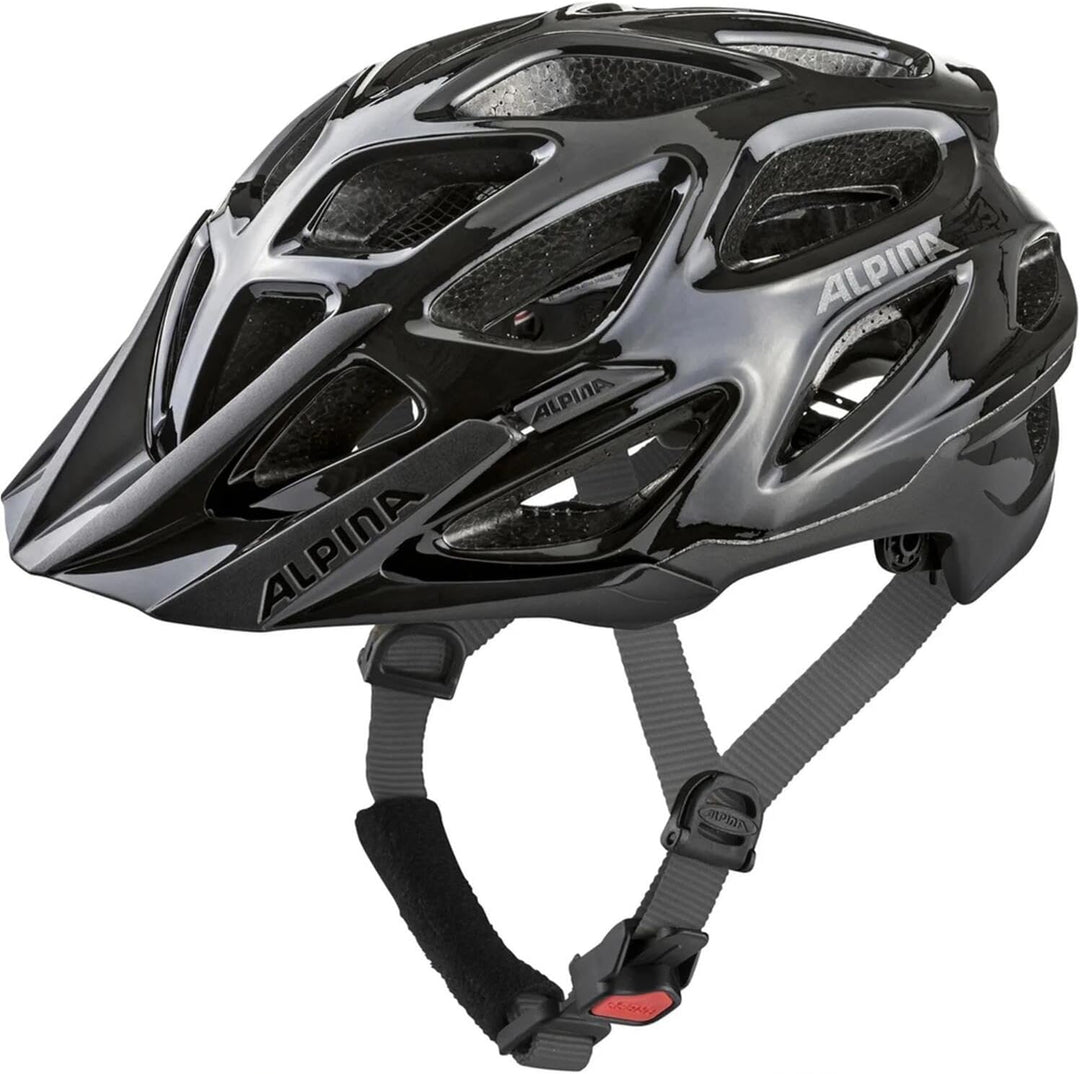 ALPINA Herren Mythos 3.0 Helm 52 Black Gloss, 52 Black Gloss