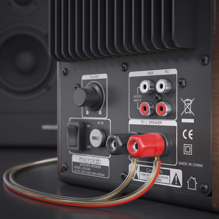 conecto Lautsprecherkabel OFC Professional UltraFlex 2x2,5mm² Kabel Querschnitt (99,9% OFC Vollkupfe