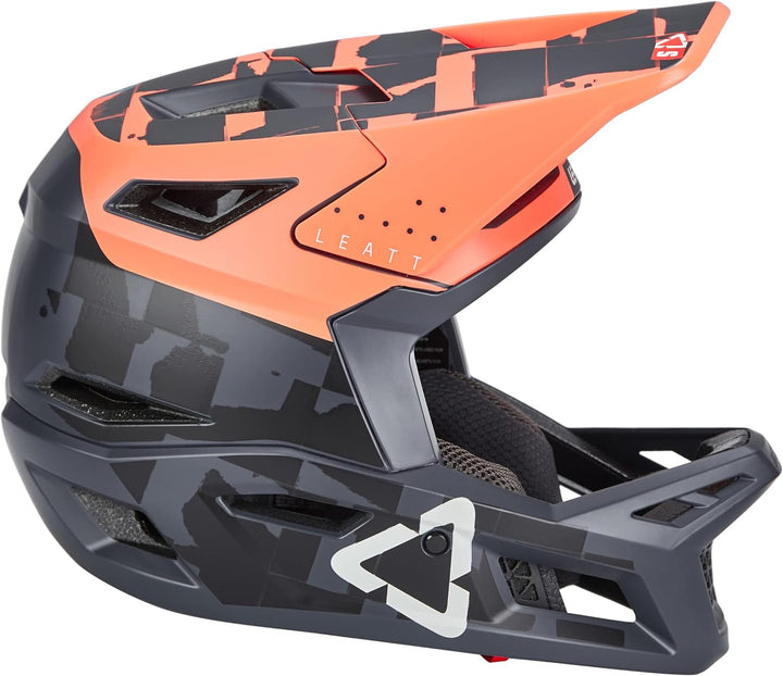 Leatt Casque MTB Gravity 4.0-Coral-L 59-60cm Helm, L