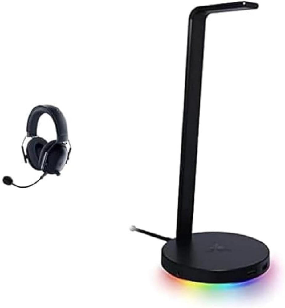 Razer BlackShark V2 Pro (2023) - Black + Base Station V2 Chroma