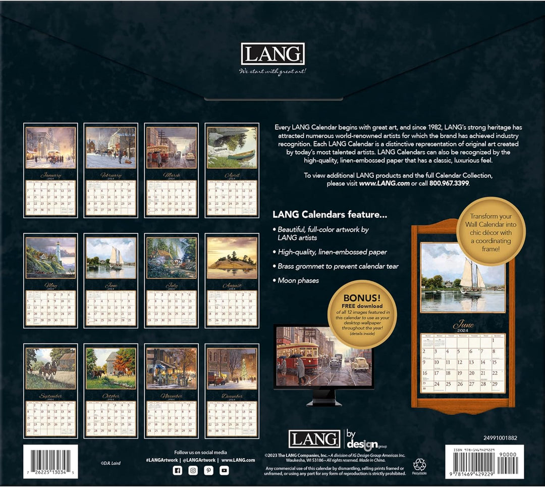 LANG Treasured Times 2024 Wandkalender (24991001882)