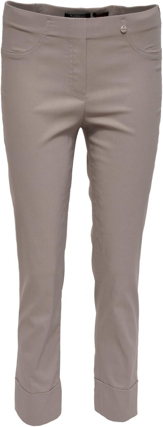 Robell Bella 09 Bengaline Damen Schlupfhose Komfortstretch Saison 2017 (36, Sand 13)