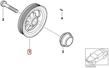 CORTECO 49361662 Riemenscheibe, Kurbelwelle Riemenscheibe Kurbelwelle, Kurbelwellenscheibe, Kurbelwe