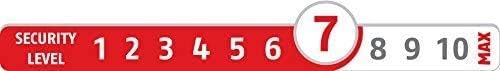 ABUS Profilzylinder D6X mit Codekarte und 5 Schlüsseln,  (45/55)