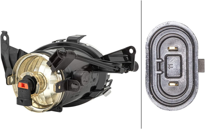 HELLA 1N0 354 681-011 FF-Nebelscheinwerfer - links - für u.a. Opel Corsa D (S07), links