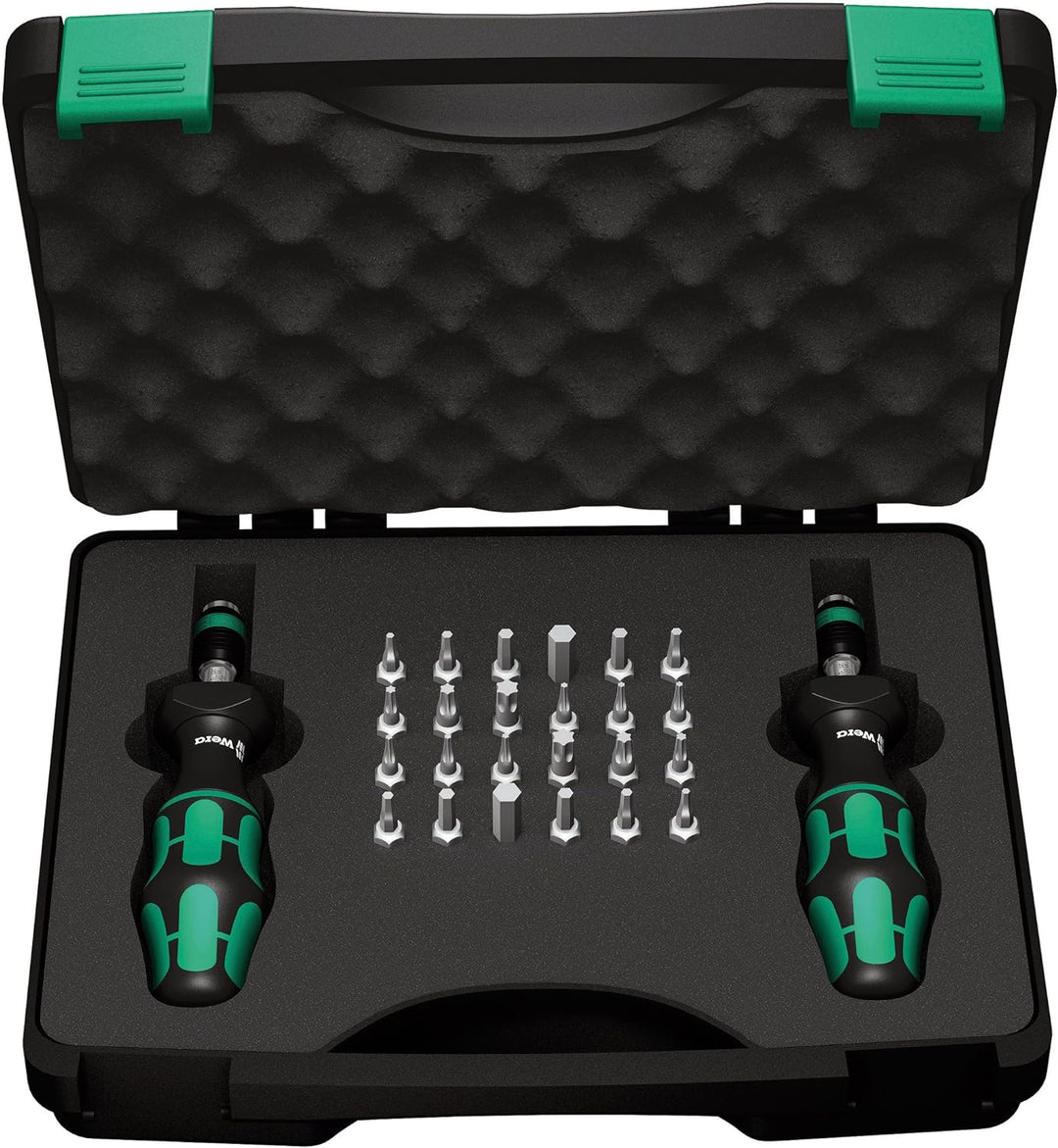 Wera 7440/41 Kraftform Drehmomentschraubendreher-Satz, 26-teilig, 05074738001