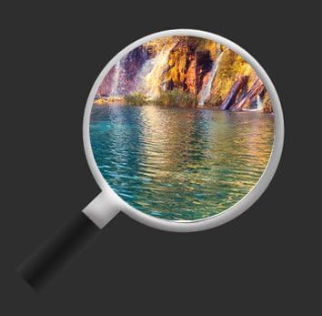 islandburner Bild Bilder auf Leinwand Kroatien See 4L XXL Poster Leinwandbild Wandbild Dekoartikel W