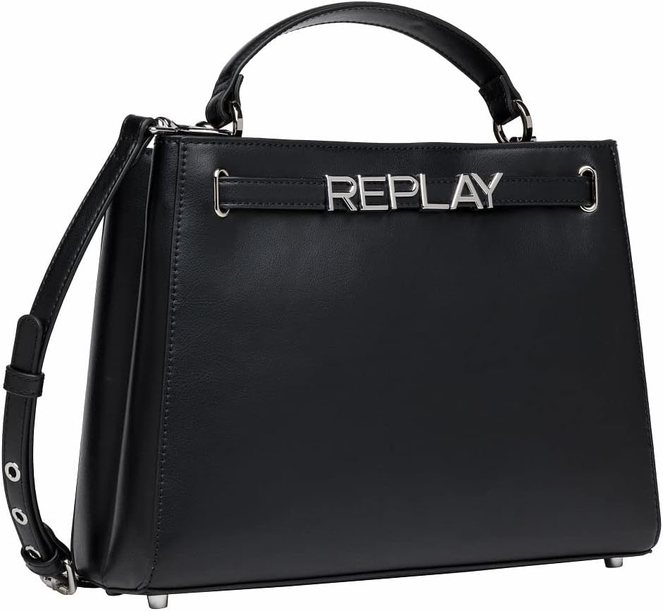 Replay Damen Fw3443.003.a0458a Handtasche Black 098, Black 098