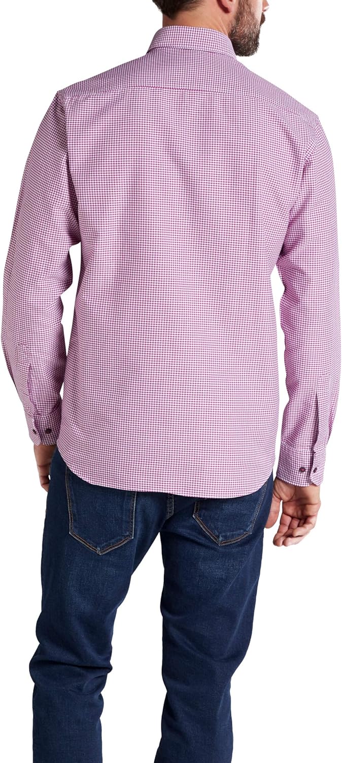 eterna Langarm Hemd Regular Fit Oxford kariert