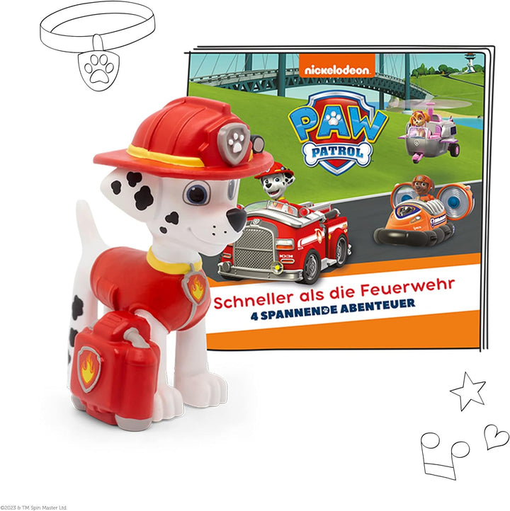 tonies Hörfiguren Bundle für Toniebox, 4 x PAW Patrol Figur, jeweils 4 spannende Geschichten für Kin