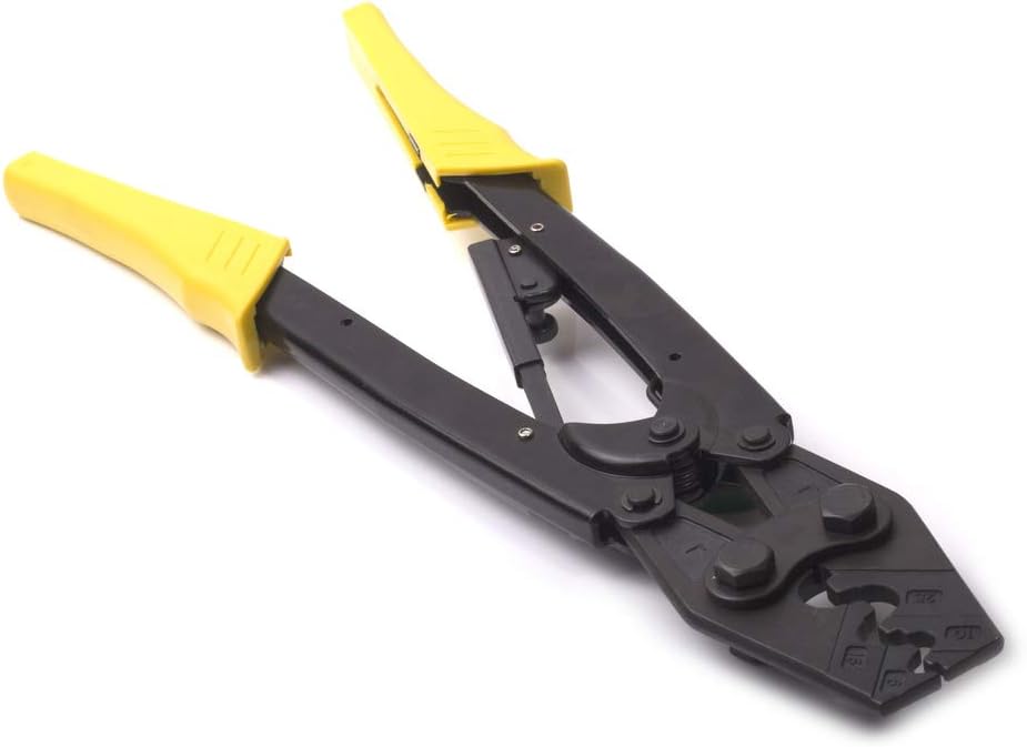 Crimpzange HS38 5,5-38 mm² ideal für Car-HiFi Auto unisolierte Kabelschuhe KFZ