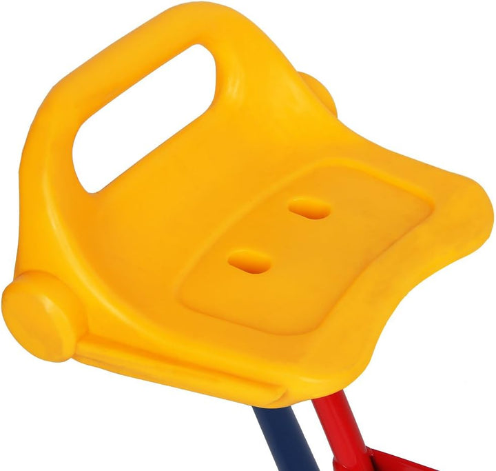 Spielwerk® Sitzbagger 360° Radius Schwenk- und Greiffunktion bis 50kg Sandkasten Aufsitzbagger Schau