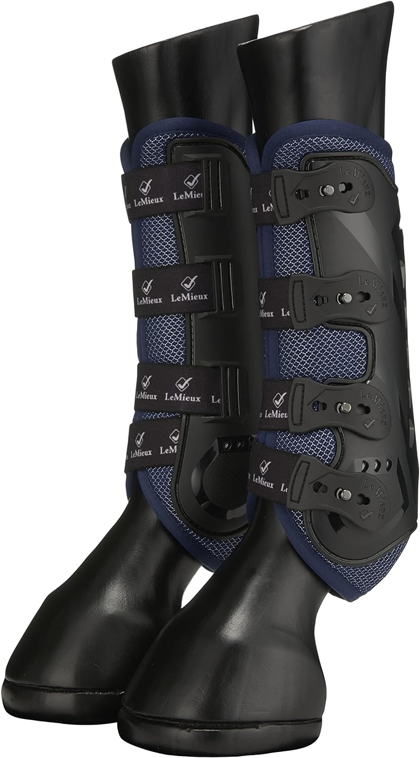 LeMieux Ultramesh Gamaschen Snug Boots in Navy, Grösse:M, LeMieux:Navy Medium, Medium