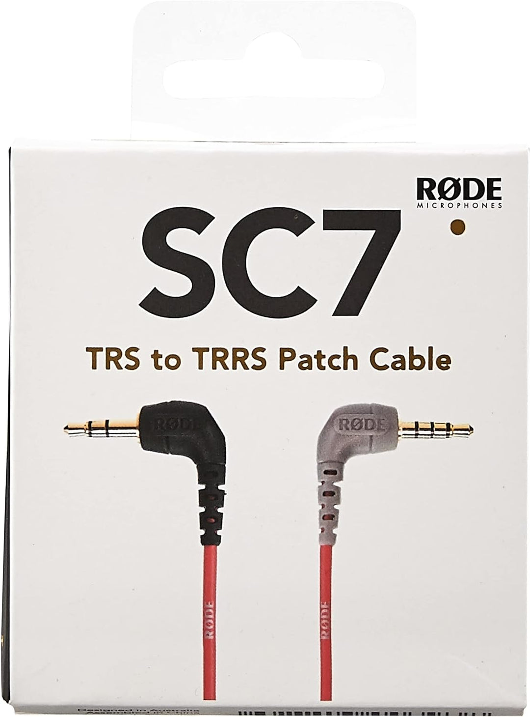 Rode VideoMicro kompakt On Camera Microphone - sortierte Farben & Rode Anschlusskabel auf Handy (0,4