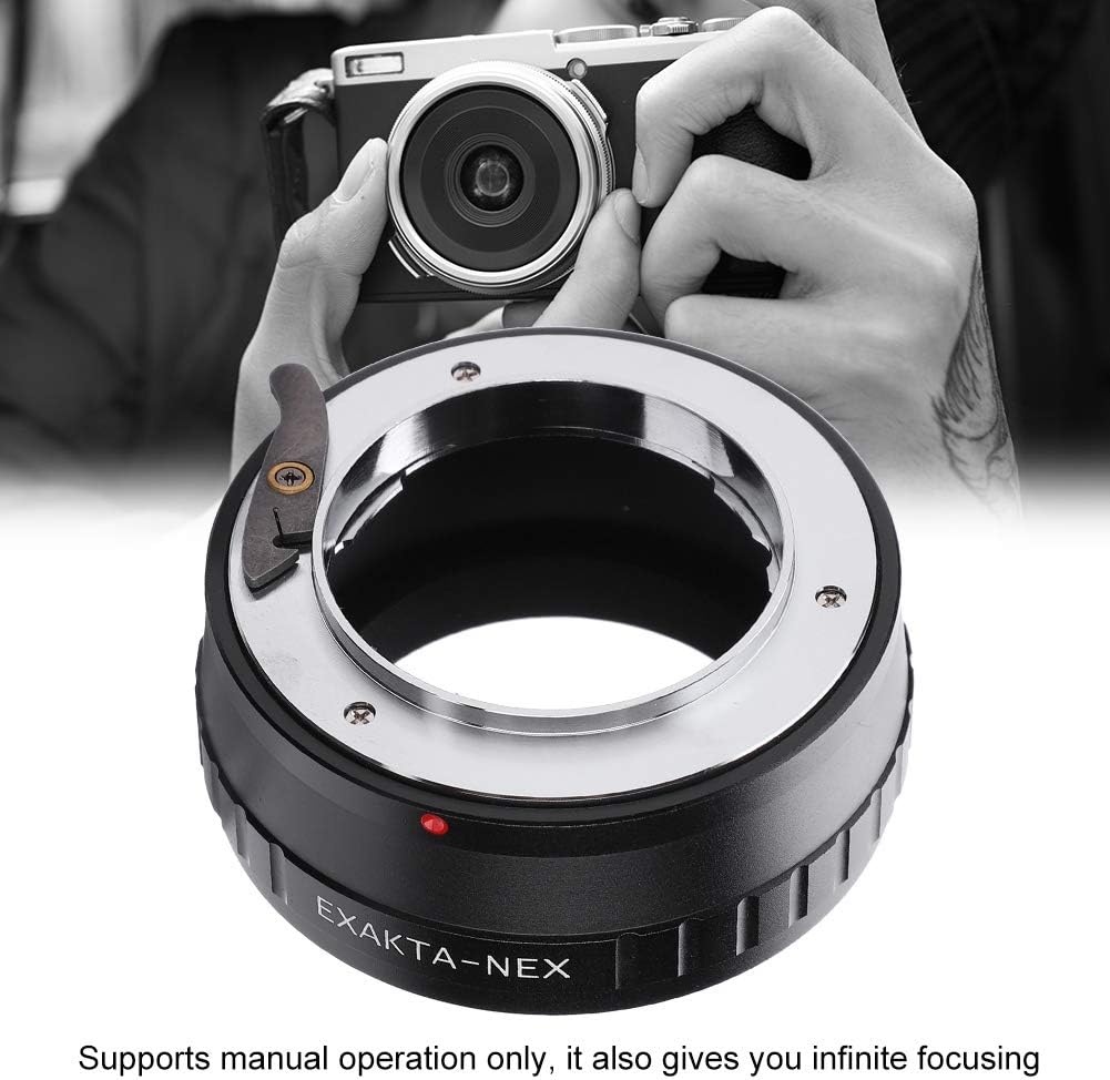 exakta e-mount--Objektiv Mount Adapter Kameraobjektivadapter Adapterring für manuelle Fokussierung E