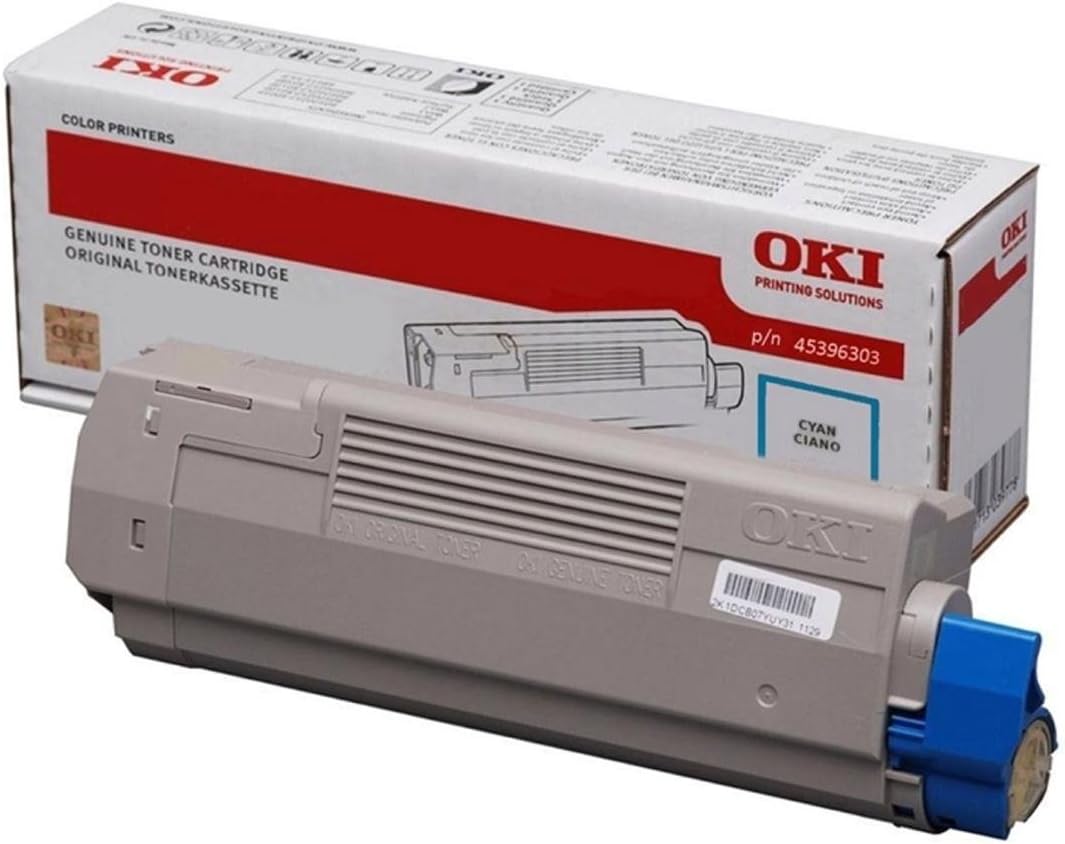 Oki MC760 MC770 MC780 Toner cyan Standardkapazität 6.000 Seiten 1er-Pack 45396303, Cyan