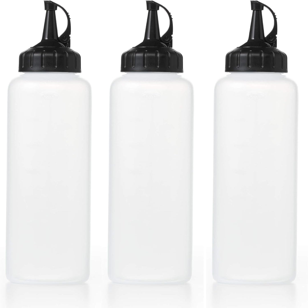 OXO Good Grips Chef's Squeeze Bottle, Medium, Pack of 3, Medium