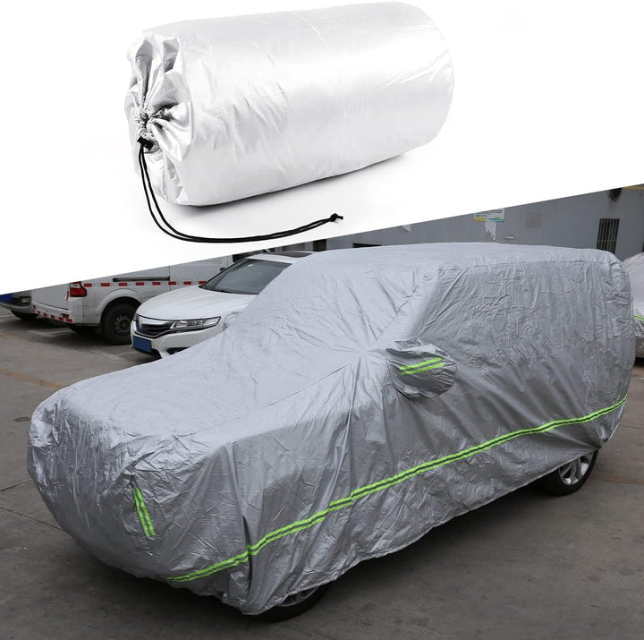DIYUCAR Polyester-Vollgarage für LR Discovery 4 5, wetterfest, wasser-, schnee-, staub- und kratzfes