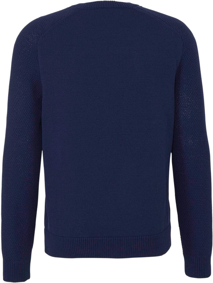 BOSS Hugo Pullover KAMISCOS mit moderem Strickmuster Farbe dunkelblau 404 (M)