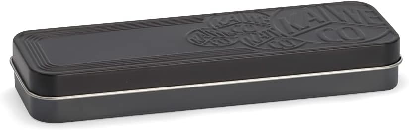 Kaweco ORIGINAL Kugelschreiber Black Chrome I Exklusiver Kugelschreiber mit angenehmer Mine inklusiv