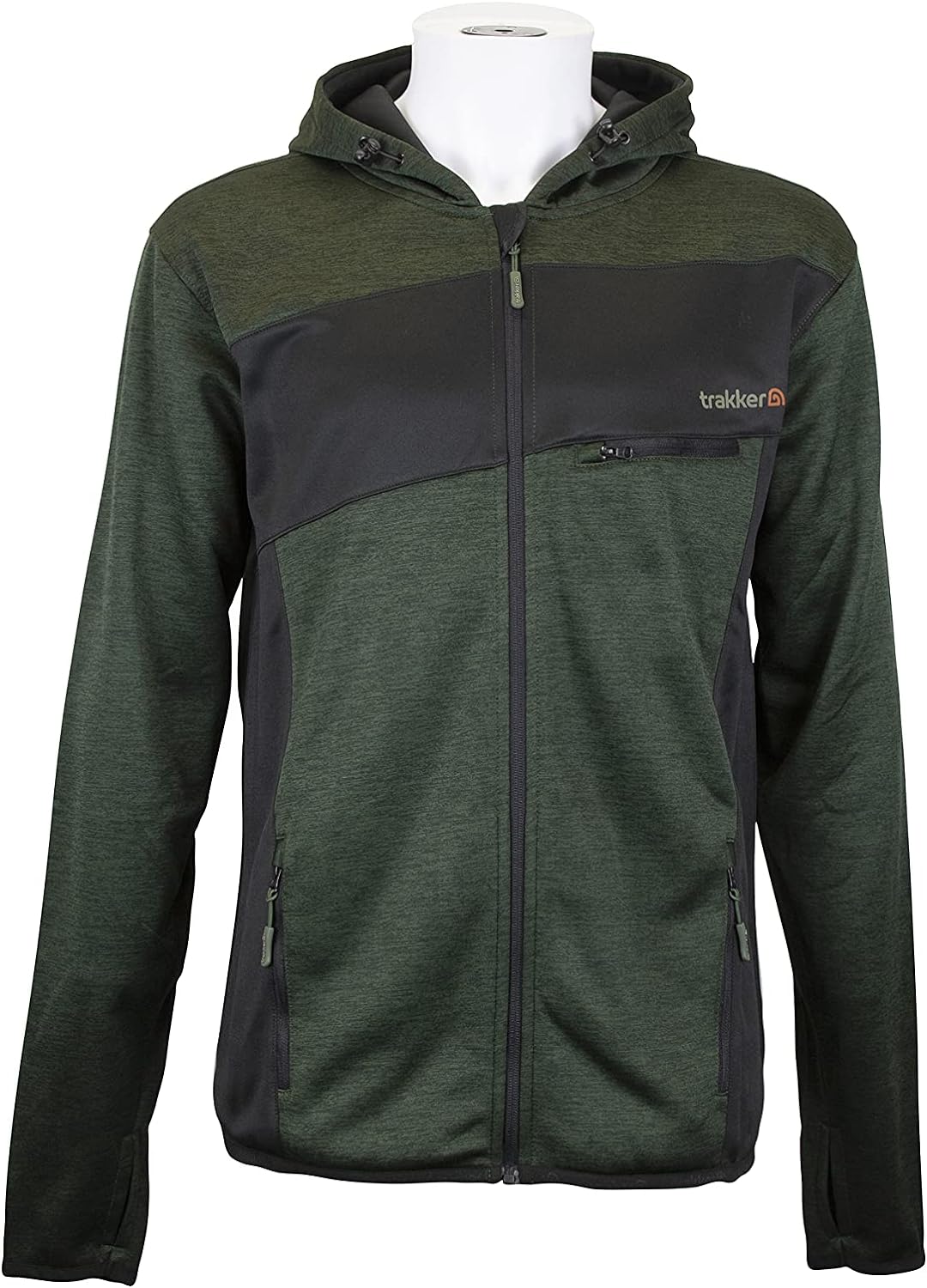 Trakker Sweatshirt mit Kapuze Marl Fleece
