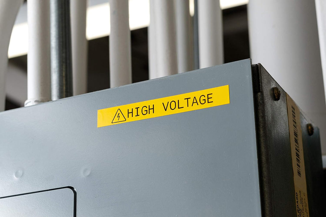 Brady Vinyl-Etiketten für Etikettendrucker M211 & M210 - Vinyl-Klebe-Druckeretiketten - Industrieeti