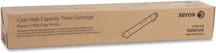 Xerox 106R01436 Phaser 7500 MFP Tonerkartusche cyan hohe Kapazität 17.800 Seiten, cyan