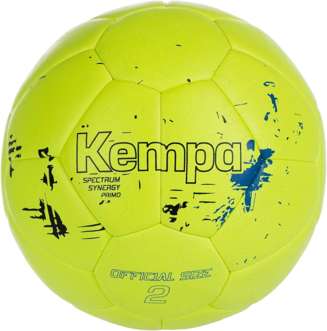 Kempa Unisex – Erwachsene Spectrum Synergy Primo Ball Size 3 fluo/Gelb Single, Size 3 fluo/Gelb Sing