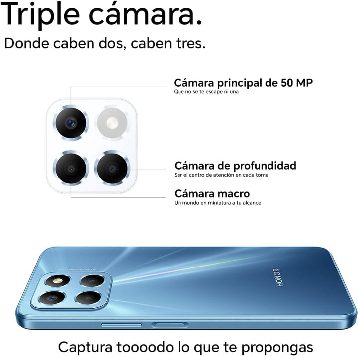 Honor X6 DS 4GB/64GB Ocean Blue EU Blau X6 4+64, Blau X6 4+64