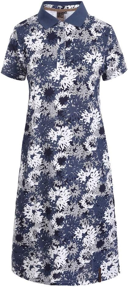 ICEPEAK Damen Ep Anahola Kleid S Blau, S Blau