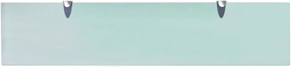 FIRBNUS Wandregal Küche Transparent 2 Stück Schwebende Regale 90x20x0,8 cm Bad Regal Schwebend Regal