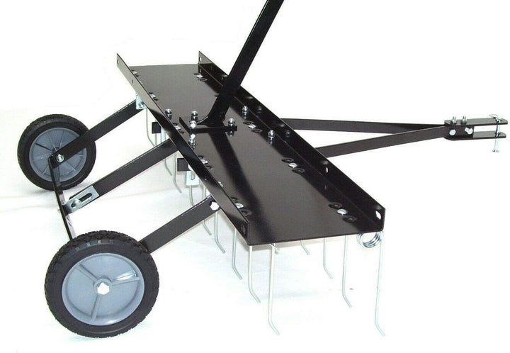 XXL Vertikutierer Rasenstriegel Rasenkamm Rasenlüfter Rasentraktor Entmooser für Rasentraktor Aufsit