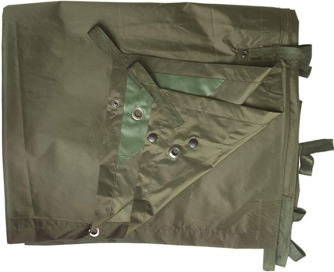 Mil-Tec Unisex – Erwachsene Basha Mehrzweckplane, Oliv, Einheitsgrösse, Oliv