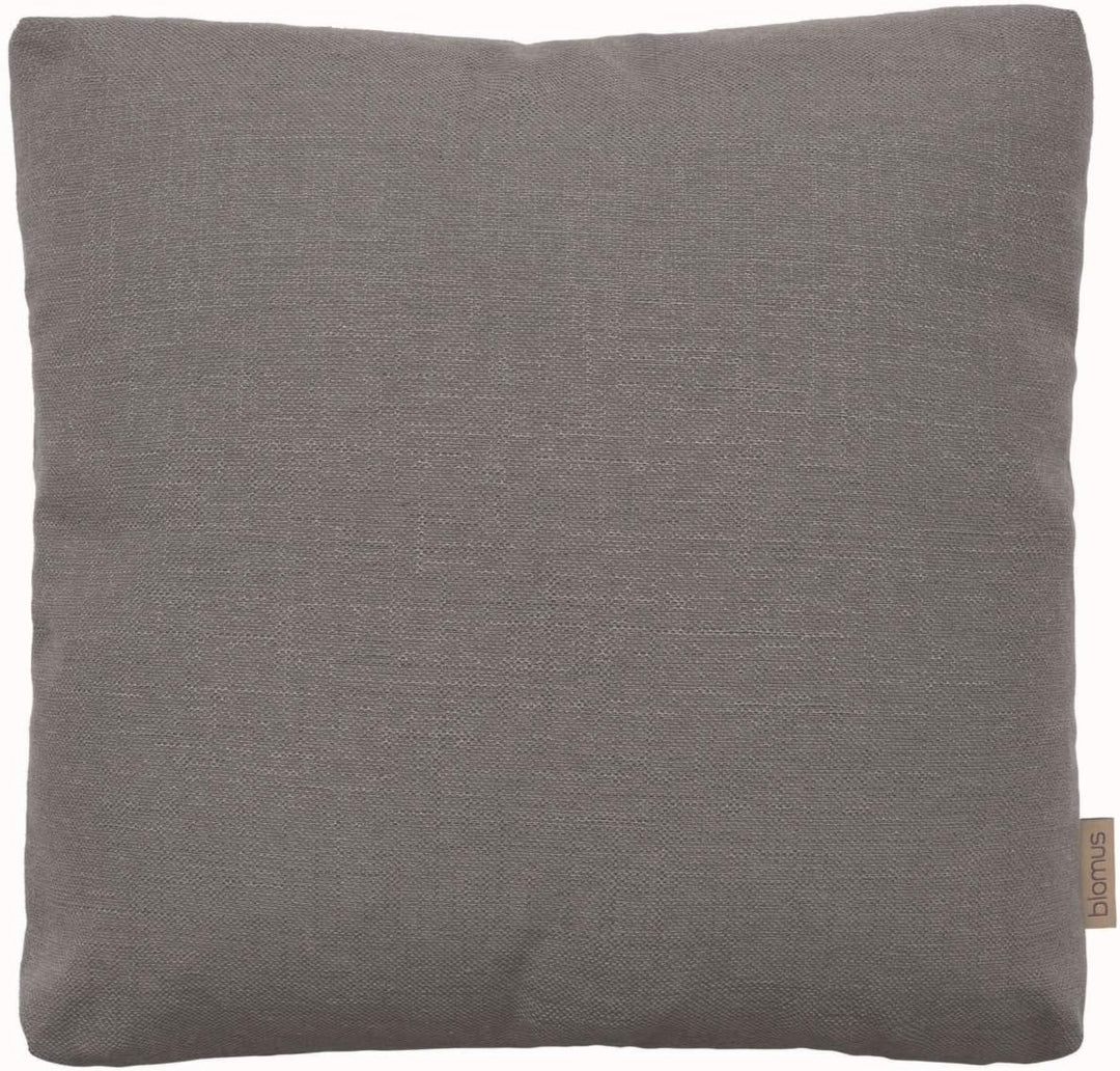 Blomus CASATA Kissenbezug, Baumwolle, Steel Gray, 45 x 45 cm
